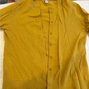 Mustard Yellow Cardigan